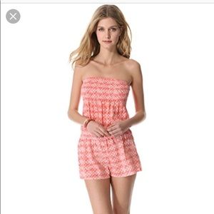 Soft Joie Jadrien Romper Coral. Size Medium